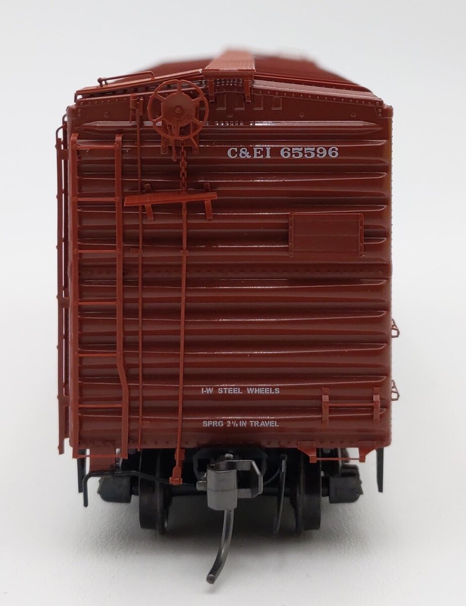 Kadee 4029 HO Chicago Eastern & Illinois 40' PS-1 Boxcar #65596 EX/Box