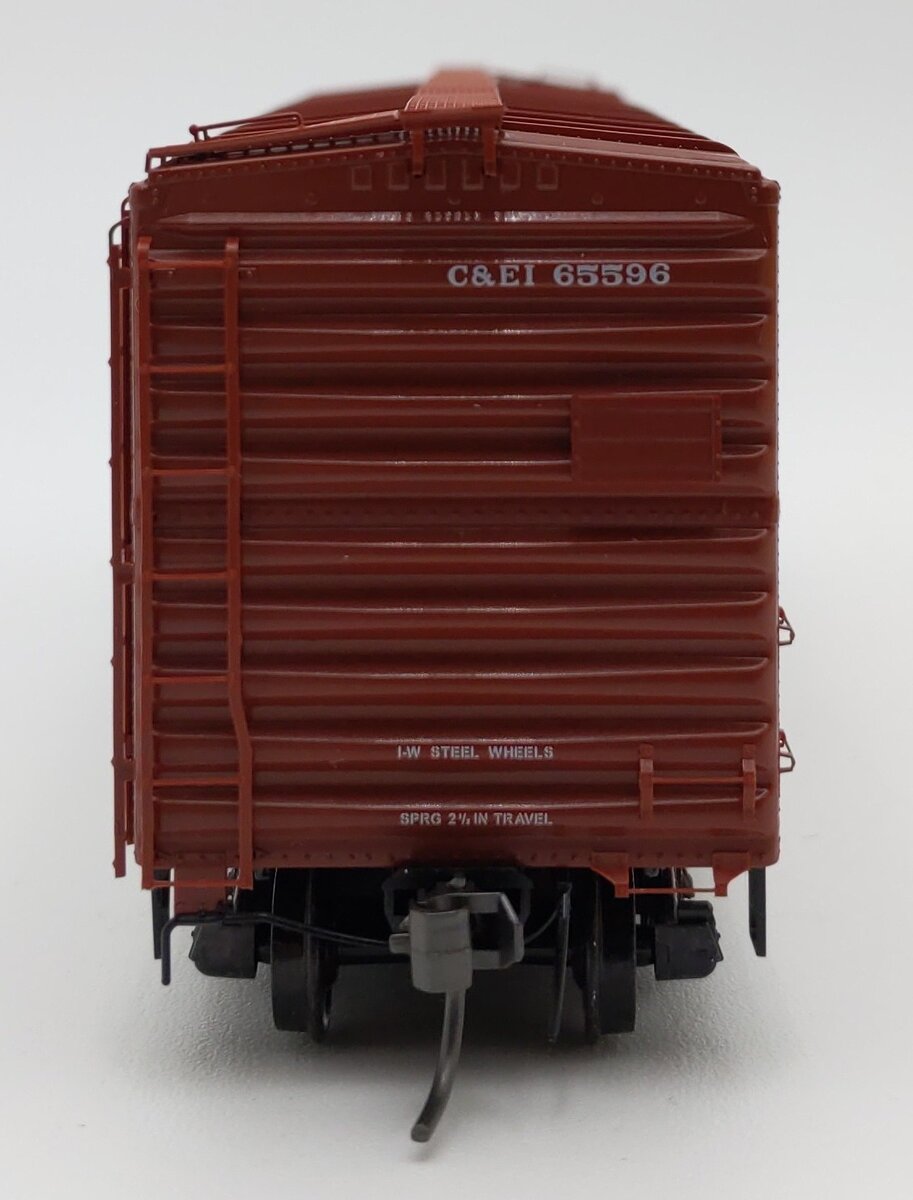 Kadee 4029 HO Chicago Eastern & Illinois 40' PS-1 Boxcar #65596 EX/Box