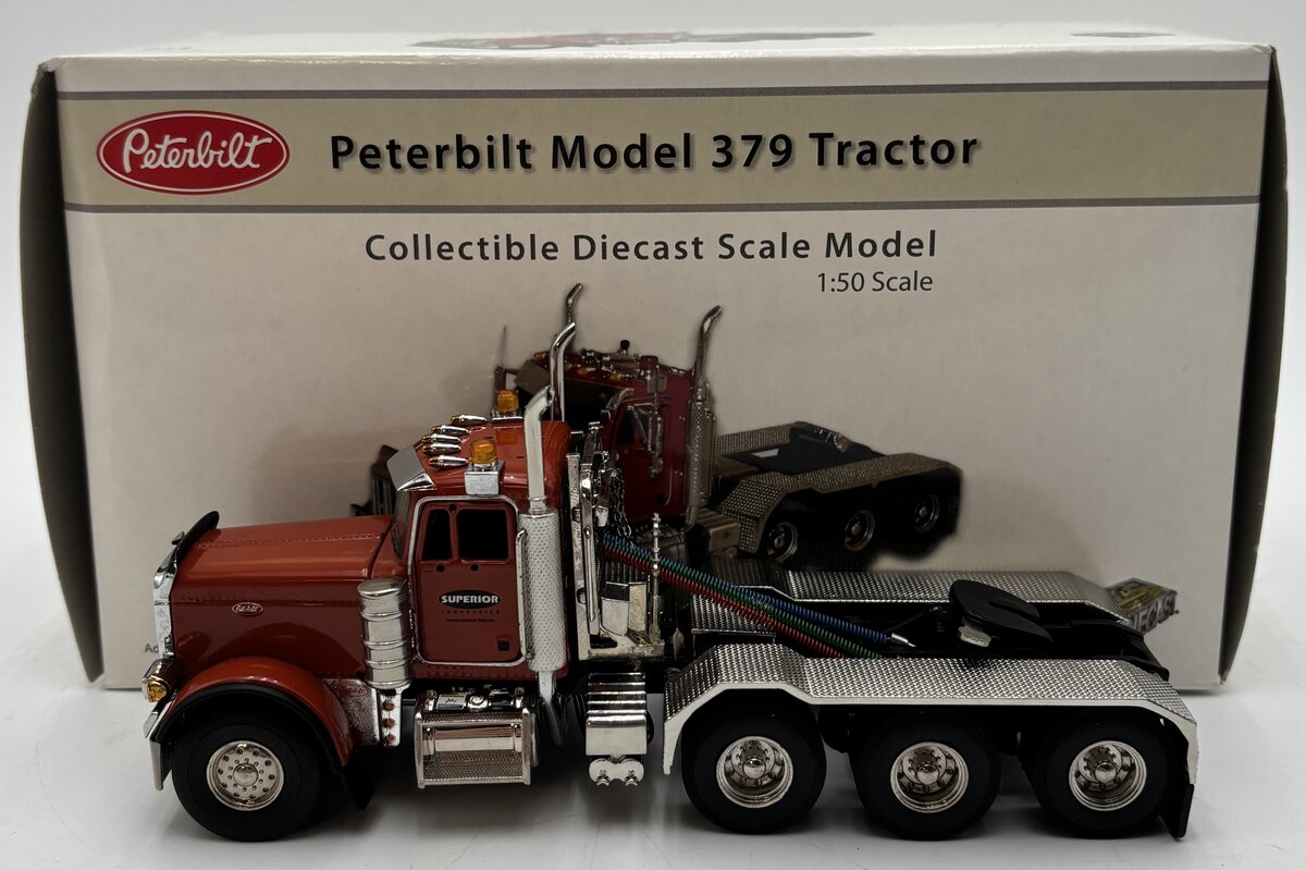 TWH Collectibles TWH010 1:50 Superior Peterbilt Model 379 Tractor Diecast LN/Box