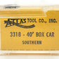 Atlas 3318 Atlas N Scale Southern 40' Plug Door Boxcar #781710 LN/Box