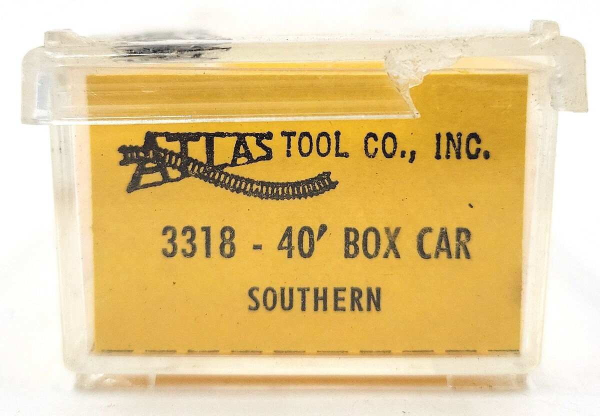 Atlas 3318 Atlas N Scale Southern 40' Plug Door Boxcar #781710 LN/Box