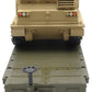 MTH 30-76845 O Desert Scheme Flat Car with M270 Rocket Launcher EX
