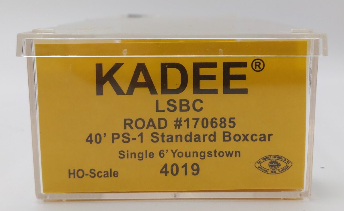 Kadee 4019 HO La Salle & Bureau County 40' PS-1 Standard Boxcar #170685 EX/Box