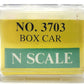 Model Power 3703 N Scale 40' Central of Georgia Boxcar #46005 LN/Box
