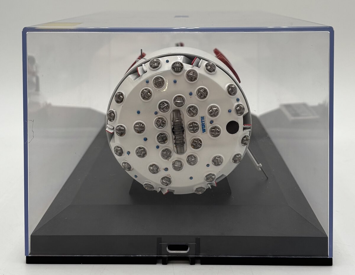 Wirth 1:50 Wirth Tunnel Boring Machine TBM 100th Year Anniversary Desktop Model EX