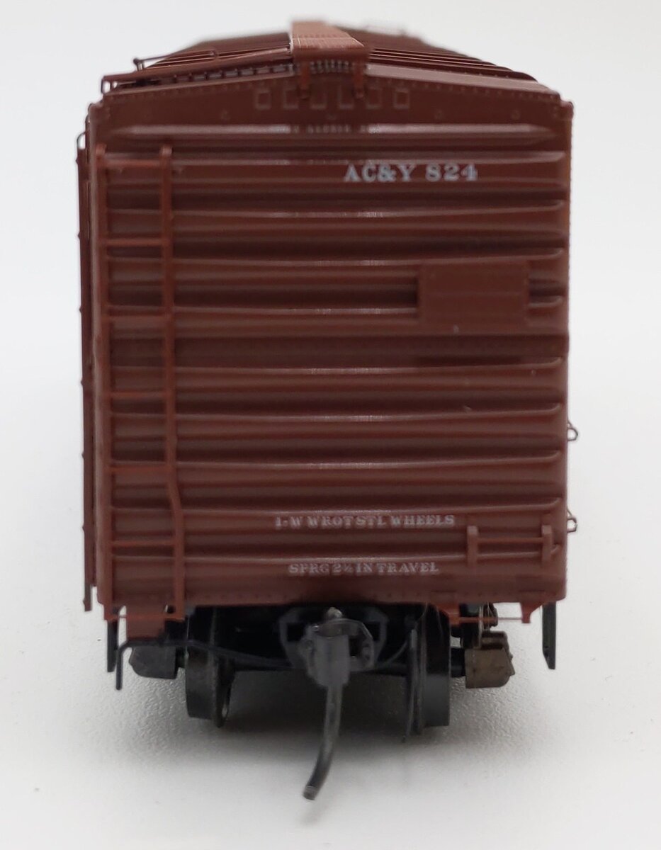Kadee 4058 HO Scale AC&Y Box Car #824 EX/Box