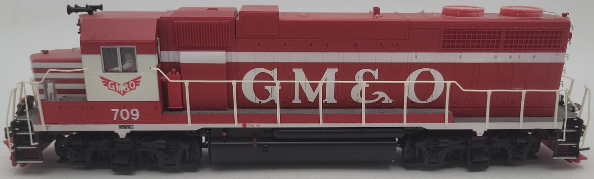 Atlas 8970 HO Scale GM & Ohio GP-38 Diesel Locomotive #709 w/DCC Decoder VG/Box