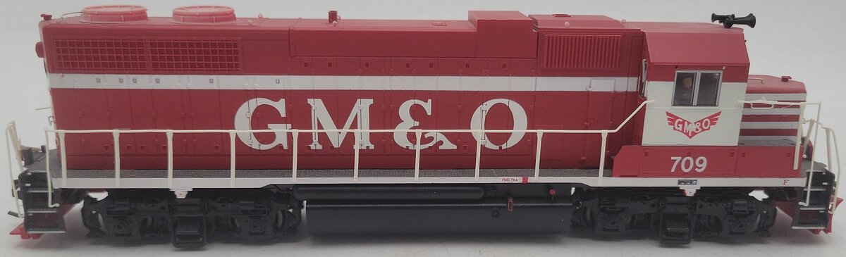 Atlas 8970 HO Scale GM & Ohio GP-38 Diesel Locomotive #709 w/DCC Decoder VG/Box