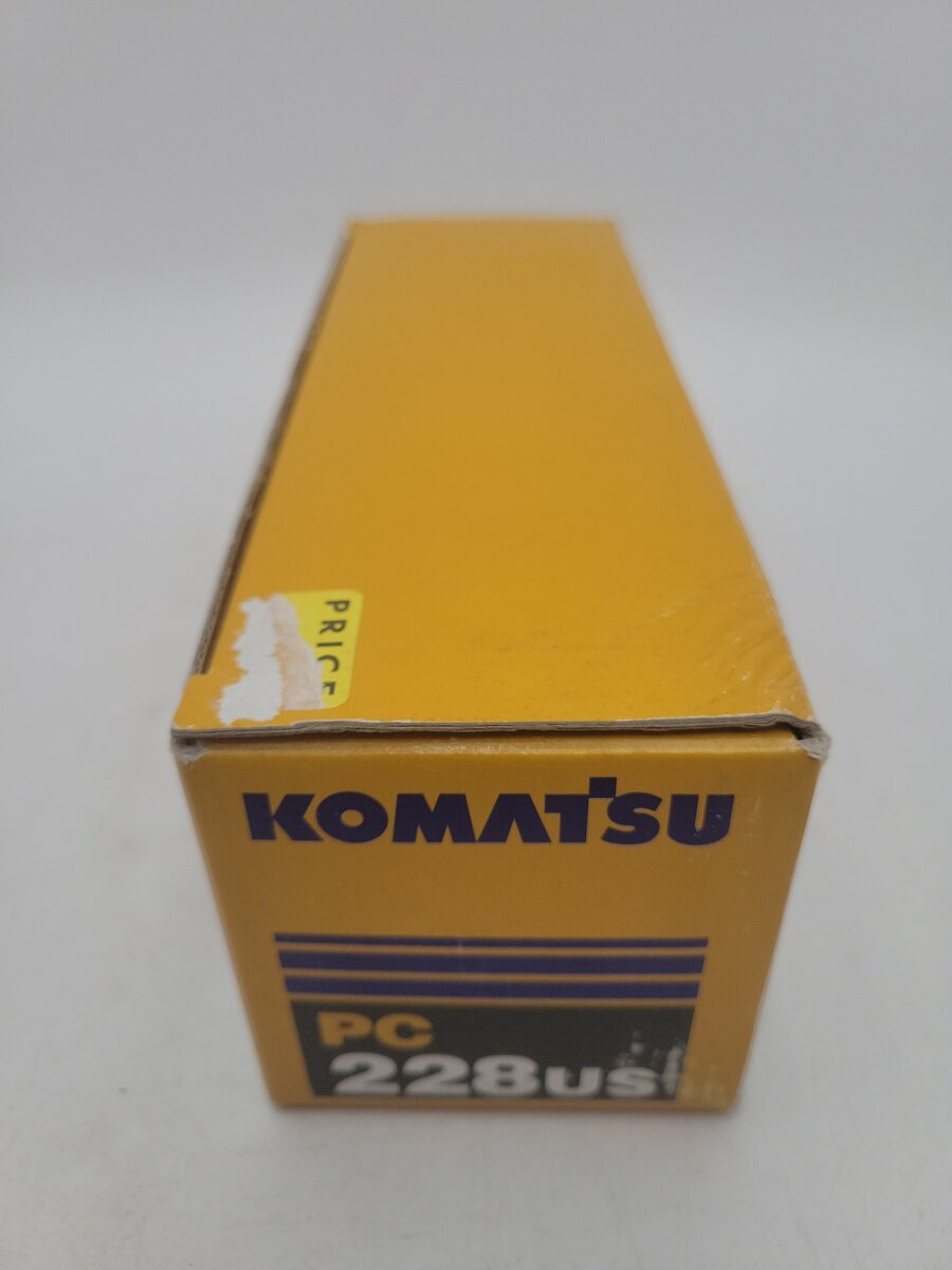 Komatsu 228US 1:43 Scale Yellow Galeo Excavator Diecast Model EX/Box