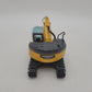 Komatsu 228US 1:43 Scale Yellow Galeo Excavator Diecast Model EX/Box