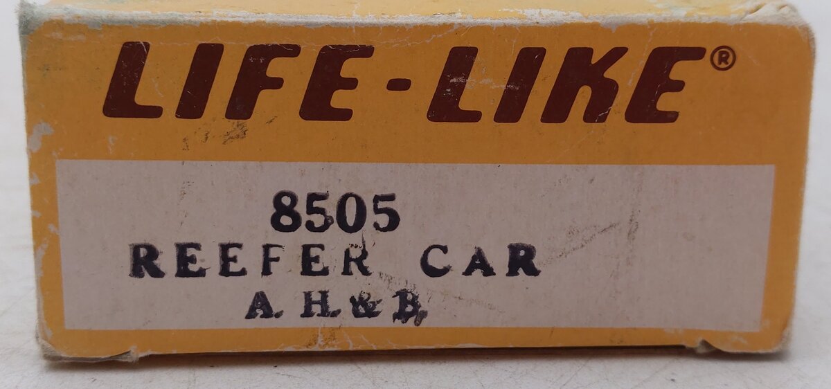 Life Like 8505 HO Scale Armour Refrigerator Line Reefer Car #37160 EX/Box
