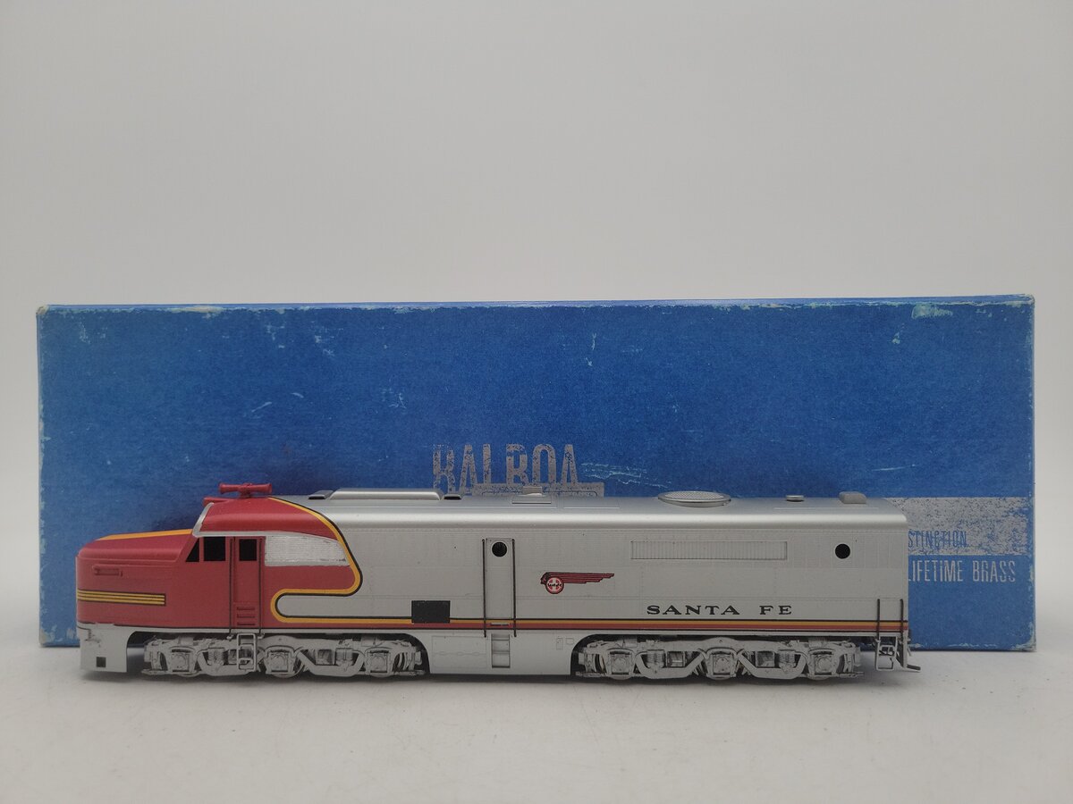 Balboa 602 HO Scale BRASS Powered Santa Fe Diesel Locomotive EX/Box