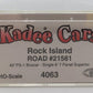 Kadee 4063 HO Scale Rock Island 40' PS-1 Single Door Boxcar #21561 EX/Box