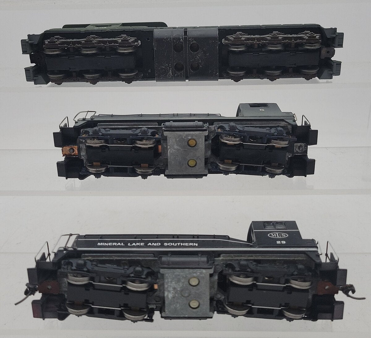 HO Assorted Mineral Lake & Southern Diesel & Electric Locomotives #29,8,201 [3]