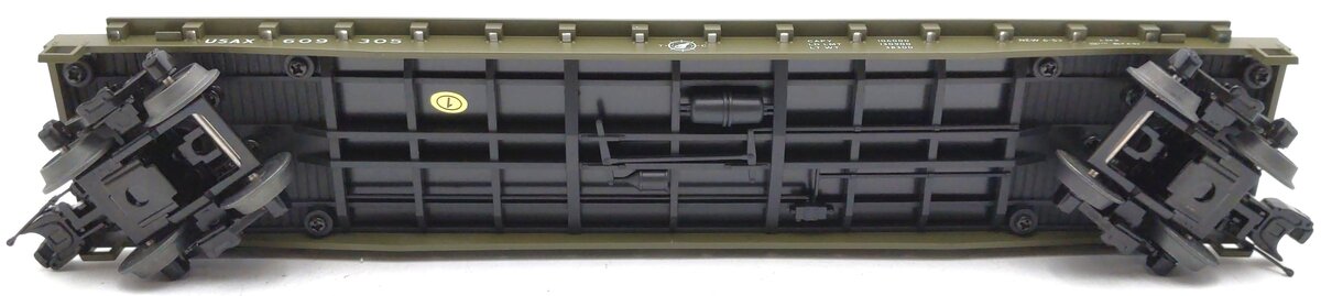 MTH 20-92215 O Scale U.S. Army Premier Flatcar w/GMC DUKW 353 LN