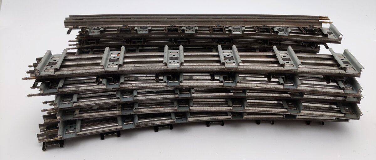 Lionel 6-65572 O Gauge O72 Curved Track (16) VG