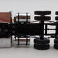WSI 1:50 Scale Kenworth T800 8X4 4 Axle Tractor Day Cab (Black) EX