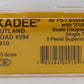 Kadee 4910 HO Scale Rutland PS-1 Boxcar #294 EX/Box