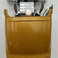 Franklin Mint 1:32 Gold Peterbilt Model 387 Semi-Tractor Diecast EX