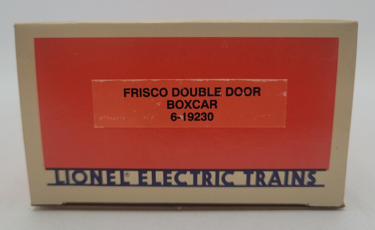 Lionel 6-19230 O Gauge Frisco Double Door Boxcar EX/Box