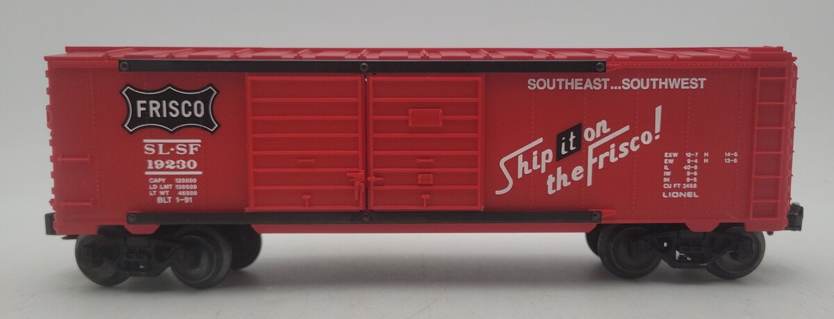 Lionel 6-19230 O Gauge Frisco Double Door Boxcar EX/Box