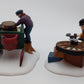 Dept 56 5818-1 Heritage Village Collection C. Bradford, Wheelwright, & Son Figs. LN/Box