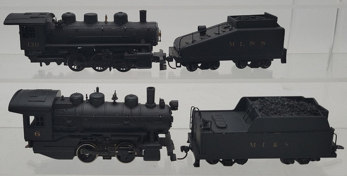 HO Assorted Mineral Lake & Southern Steam Locomotives & Tenders #6,130,382 [4] VG