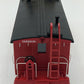MTH 30-77163 O Scale Santa Fe RailKing Offset Steel Caboose #999606 EX