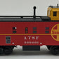 MTH 30-77163 O Scale Santa Fe RailKing Offset Steel Caboose #999606 EX