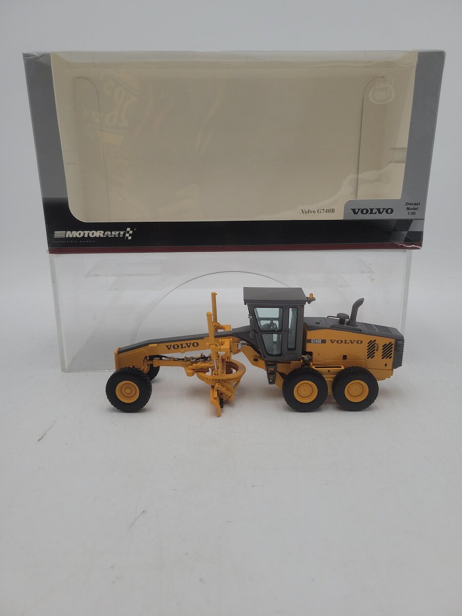 Motorart 13152 1:50 Scale Volvo G740B Motor Grader Diecast Model EX/Box