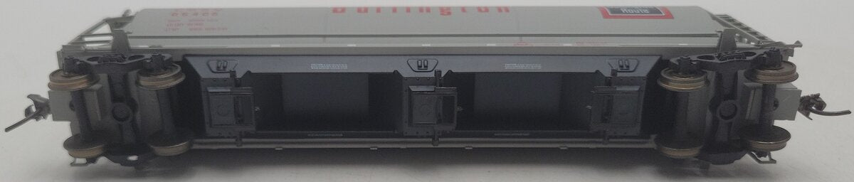 Atlas 1932-5 HO Scale Burlington ACF 3-Bay Cylindrical Hopper #85405 EX/Box