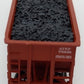 Bluford Shops 73456 N Scale 1950's Santa Fe 3 Bay Offset Side Hopper Car #78838 EX/Box
