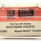Micro-Trains 15301 Nn3 Southern Pacific Flat Car w/Stakes #480 LN/Box