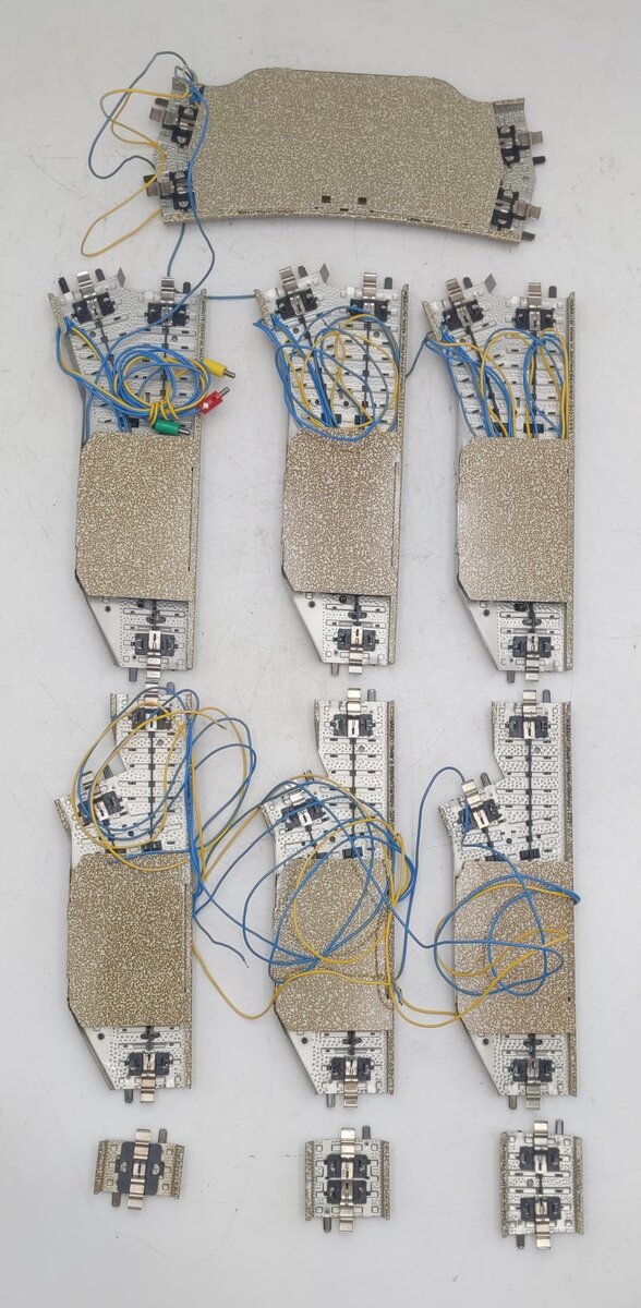 Marklin HO Scale Metal M Track: 5221, 5139, 5207, 5205, 5109, 5110 [10] EX