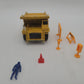 Shinsei M-22 1:90 Scale Caterpillar 777 Dump Truck W/1 Figure & Accessories NIB