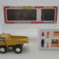 Shinsei M-22 1:90 Scale Caterpillar 777 Dump Truck W/1 Figure & Accessories NIB