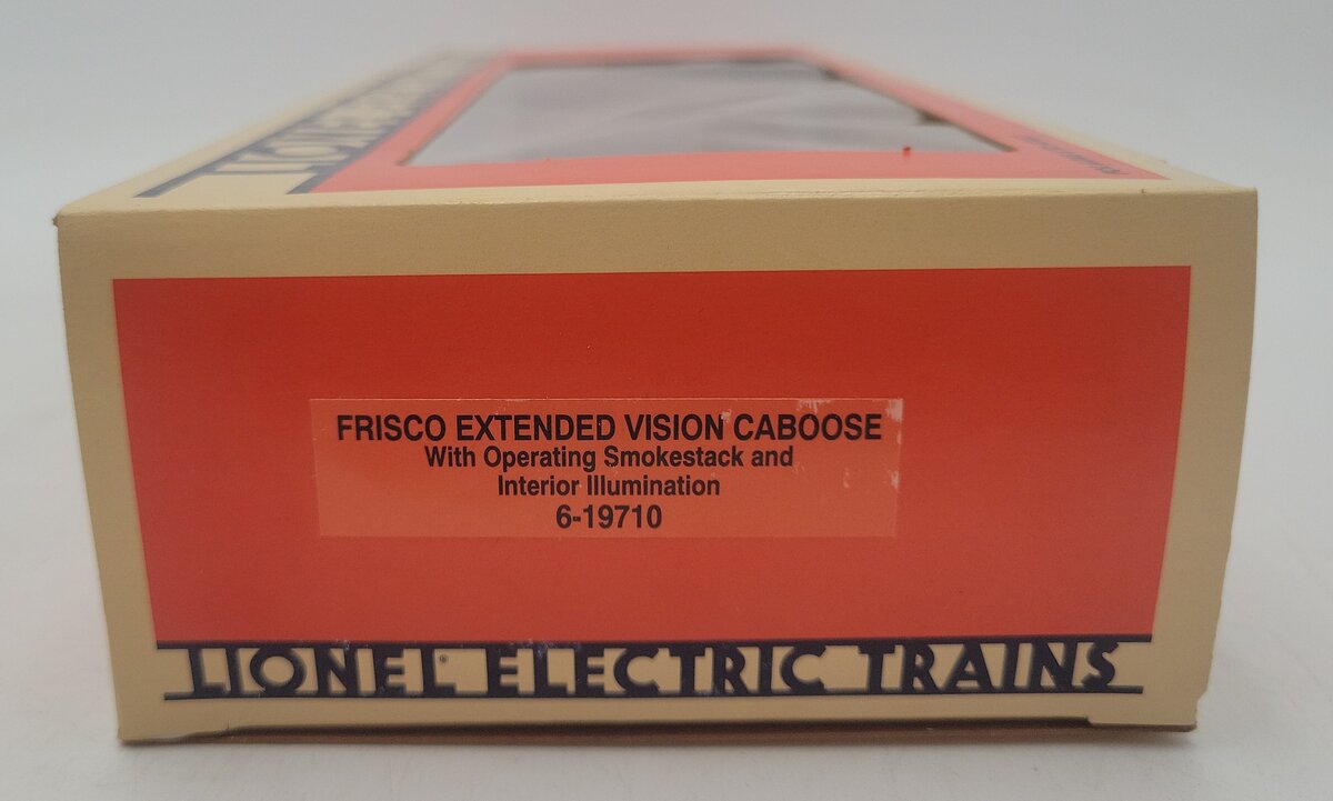 Lionel 6-19710 O Gauge Frisco Extended Vision Caboose with Smoke #19710 EX/Box