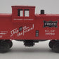 Lionel 6-19710 O Gauge Frisco Extended Vision Caboose with Smoke #19710 EX/Box
