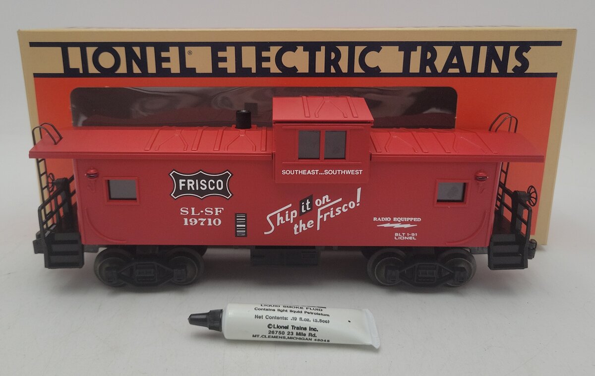 Lionel 6-19710 O Gauge Frisco Extended Vision Caboose with Smoke #19710 EX/Box