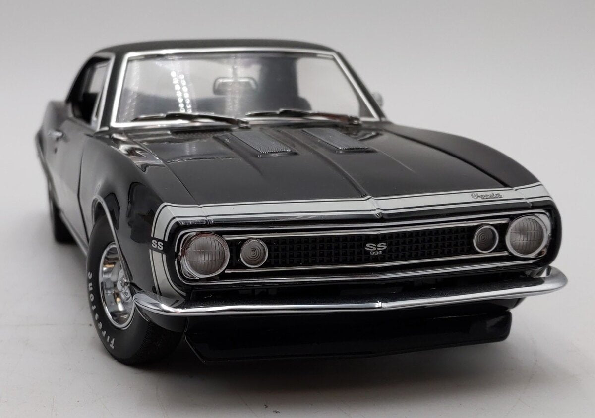 Classic Metal Works 1:24 Scale Camaro SS396 1969 (Black) LN/Box
