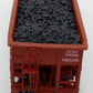 Bluford Shops 73456 N Scale 1950's Santa Fe 3 Bay Offset Side Hopper Car #78593 EX/Box