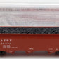 Bluford Shops 73456 N Scale 1950's Santa Fe 3 Bay Offset Side Hopper Car #78593 EX/Box