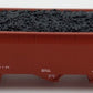 Bluford Shops 73456 N Scale 1950's Santa Fe 3 Bay Offset Side Hopper Car #78593 EX/Box