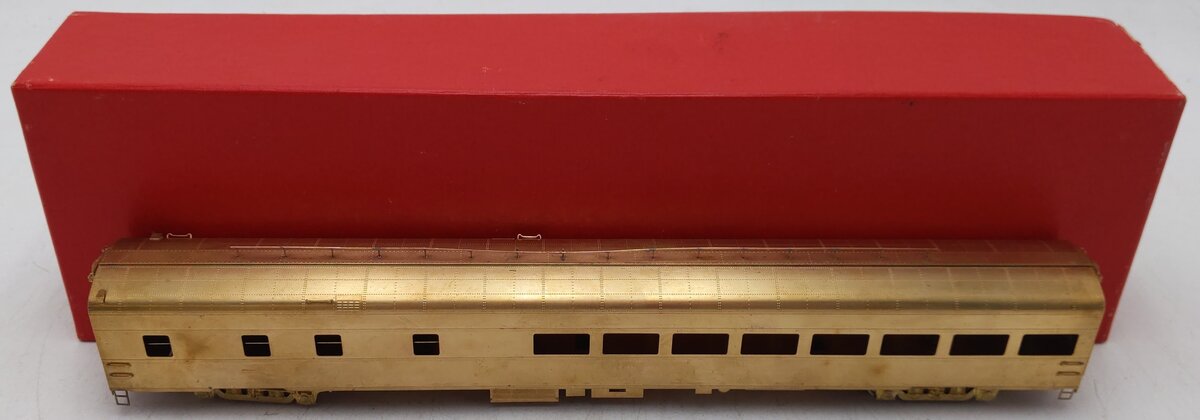 The Coach Yard HO BRASS UP "River" Club-Lounge Passenger Car - Unpainted EX/Box