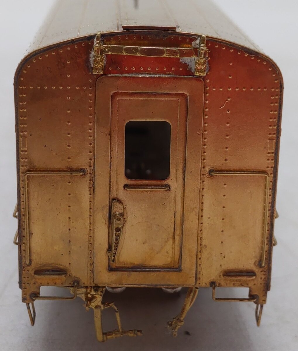 The Coach Yard HO BRASS UP "River" Club-Lounge Passenger Car - Unpainted EX/Box