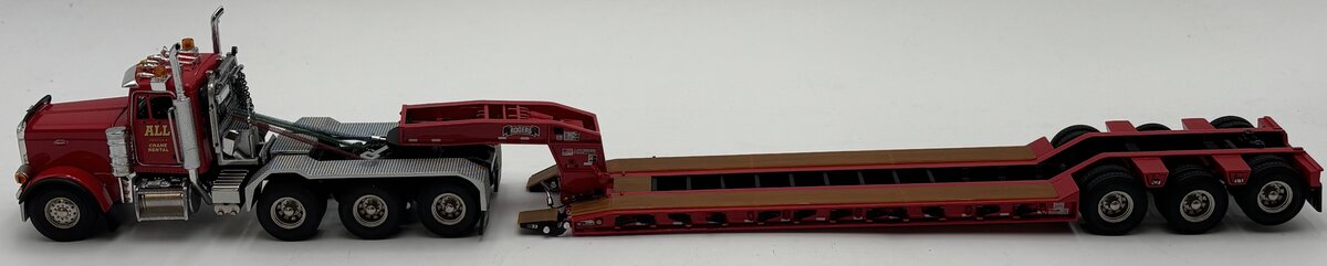Sword Models TWH010 1:50 ALL Peterbilt 379 Tractor/Rogers CR55PL Lowboy LN