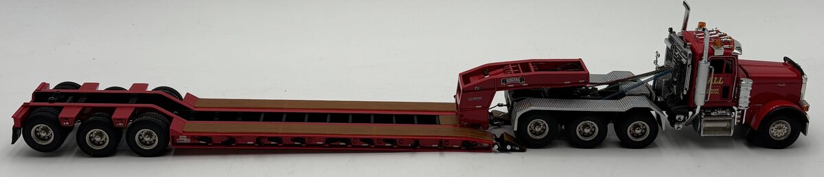 Sword Models TWH010 1:50 ALL Peterbilt 379 Tractor/Rogers CR55PL Lowboy LN