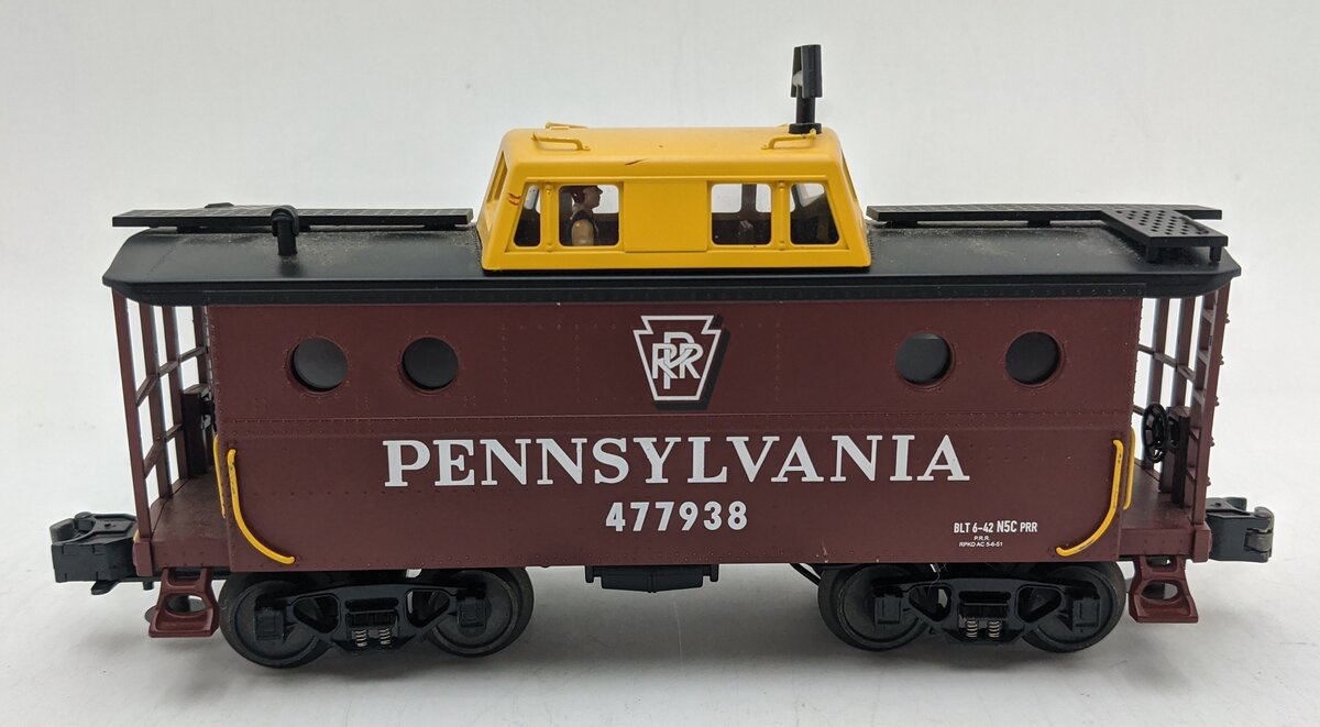 MTH 30-4136C O Scale Pennsylvania N5c Caboose #477938 EX