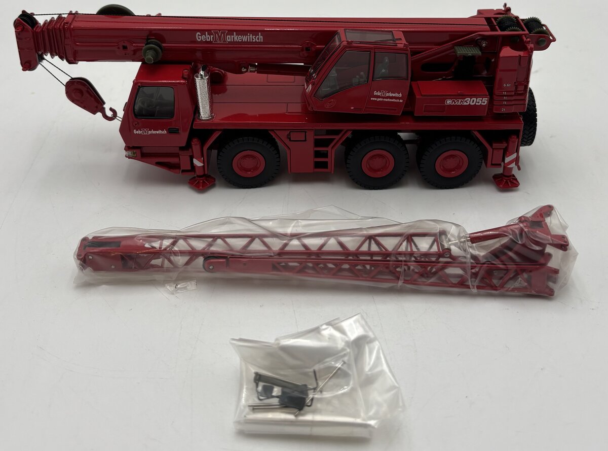 TWH Collectibles 1:50 GebrMarkewitsch Grove GMK 3055 All Terrain Crane EX