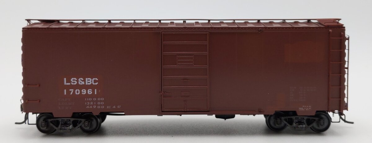 Kadee 4067 HO Scale LS&BC 40' PS-1 Single Door Boxcar #170961 EX/Box